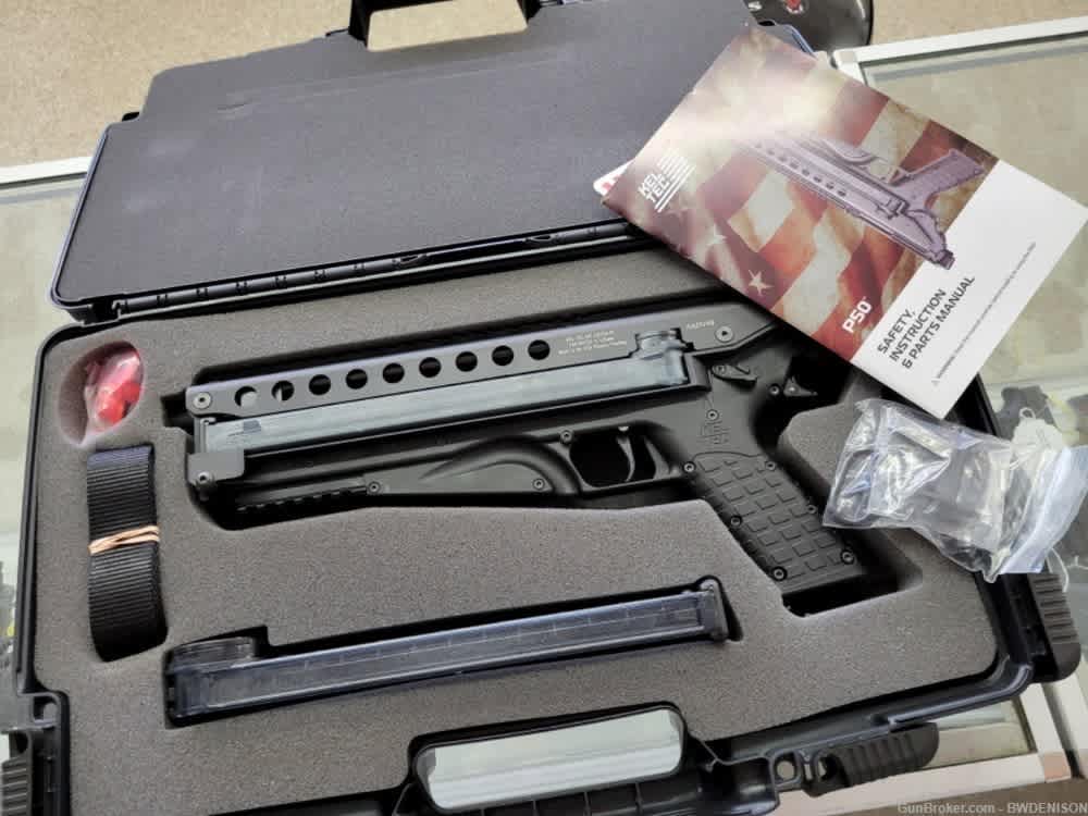 Kel-Tec P50 5.7x28 KelTec P50 Pistol KTP50BLK 9.6" Barrel 2 Mag-img-0