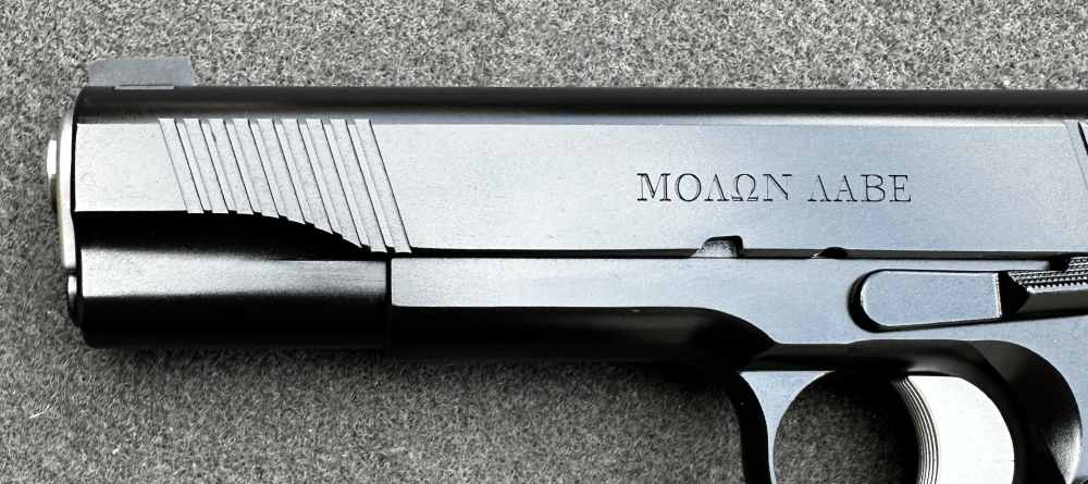 Rara Ed Brown Custom MOLON LABE Champion .45 ACP, Made in 2011 Only-img-7