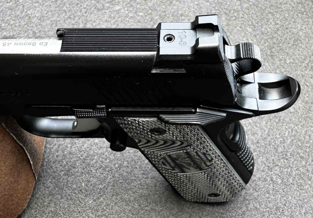 Rara Ed Brown Custom MOLON LABE Champion .45 ACP, Made in 2011 Only-img-21
