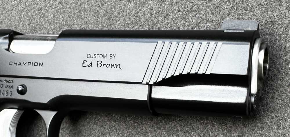 Rara Ed Brown Custom MOLON LABE Champion .45 ACP, Made in 2011 Only-img-18