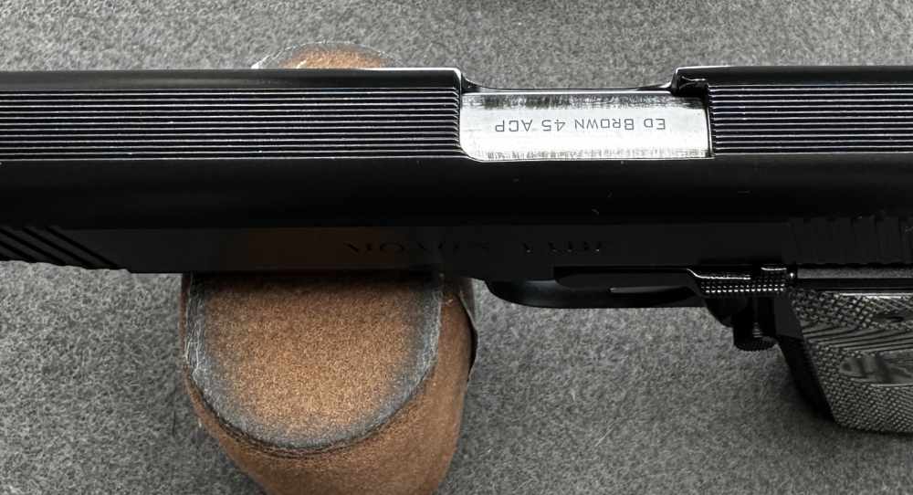 Rara Ed Brown Custom MOLON LABE Champion .45 ACP, Made in 2011 Only-img-23