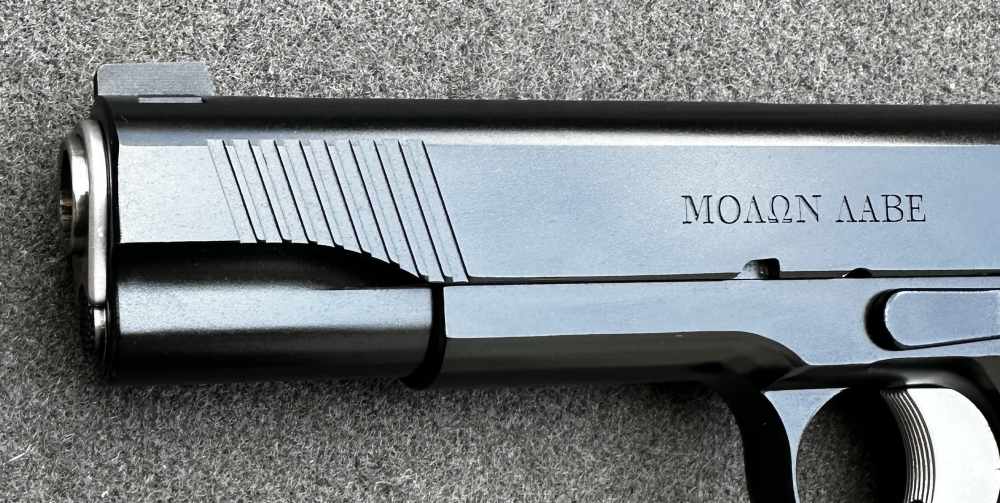 Rara Ed Brown Custom MOLON LABE Champion .45 ACP, Made in 2011 Only-img-8