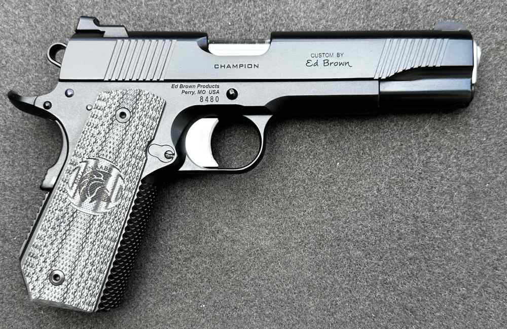 Rara Ed Brown Custom MOLON LABE Champion .45 ACP, Made in 2011 Only-img-10