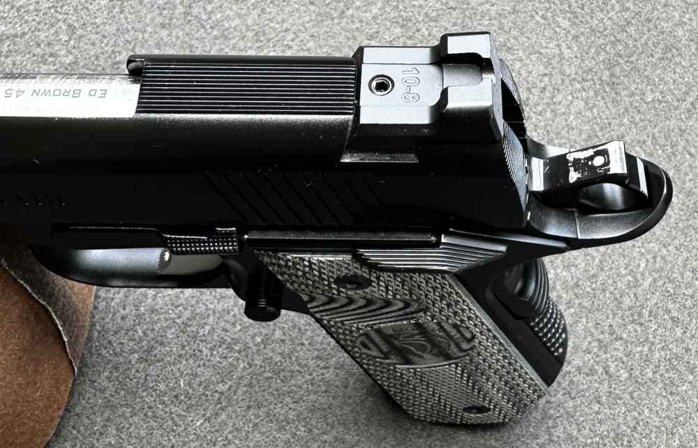 Rara Ed Brown Custom MOLON LABE Champion .45 ACP, Made in 2011 Only-img-22