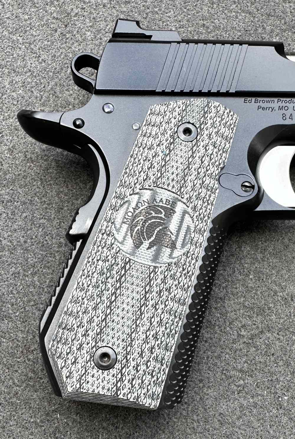 Rara Ed Brown Custom MOLON LABE Champion .45 ACP, Made in 2011 Only-img-12