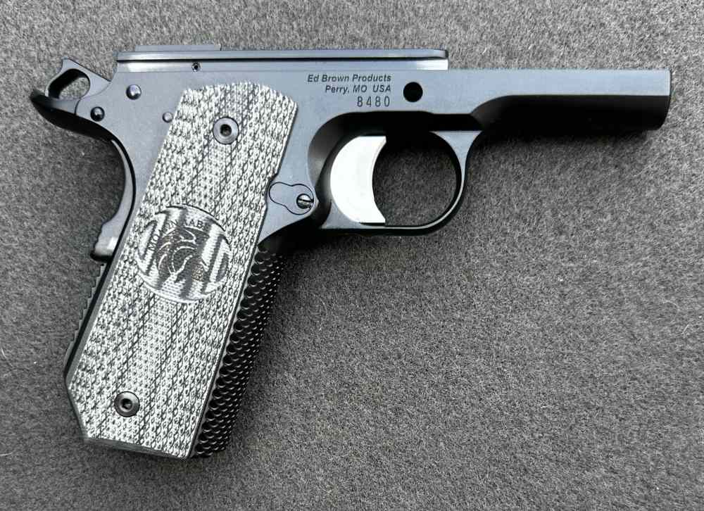 Rara Ed Brown Custom MOLON LABE Champion .45 ACP, Made in 2011 Only-img-35