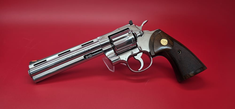 Extremely Rare 1988 Colt Python 6" Stainless-img-0