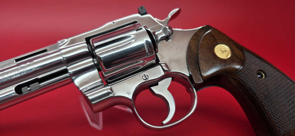 Extremely Rare 1988 Colt Python 6" Stainless-img-2