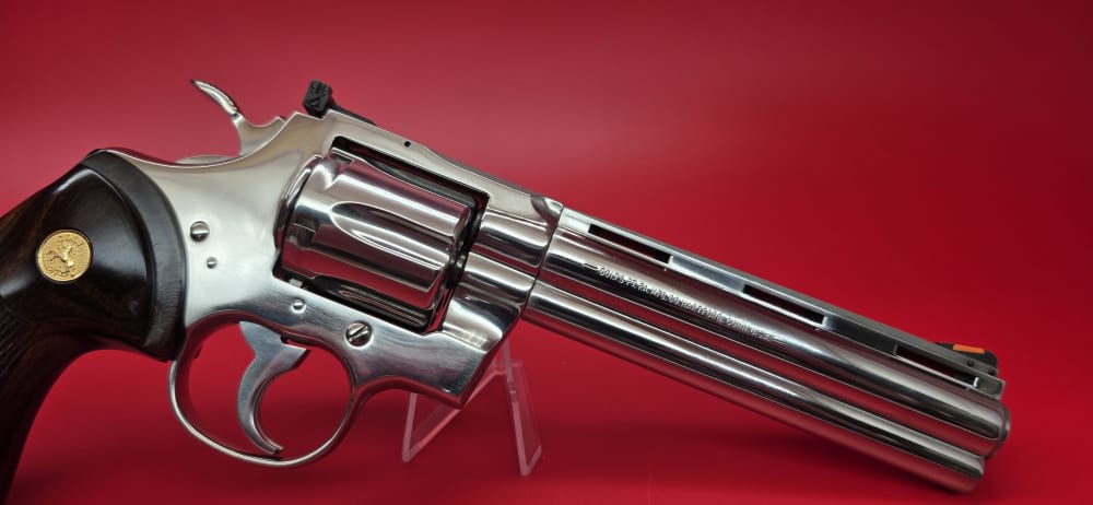 Extremely Rare 1988 Colt Python 6" Stainless-img-15