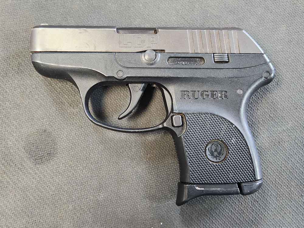 Ruger 3701 LCP Standard Frame 380 ACP 6+1 2.75" Black Steel-img-0