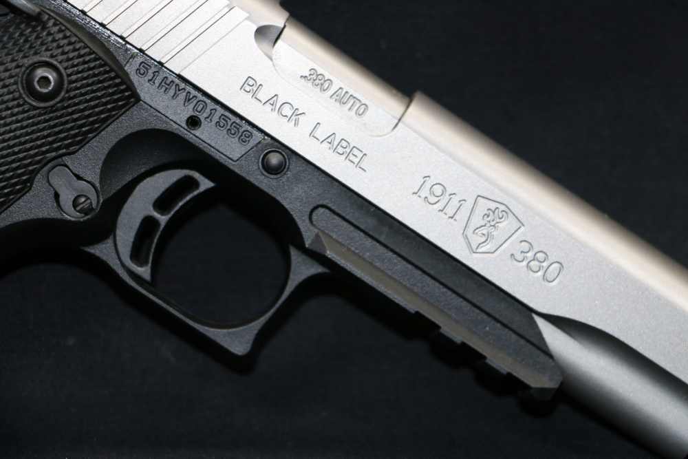 New! Browning 1911-380 Stainless Semi-Auto 380ACP 4.25" 8rd Pistol -img-7