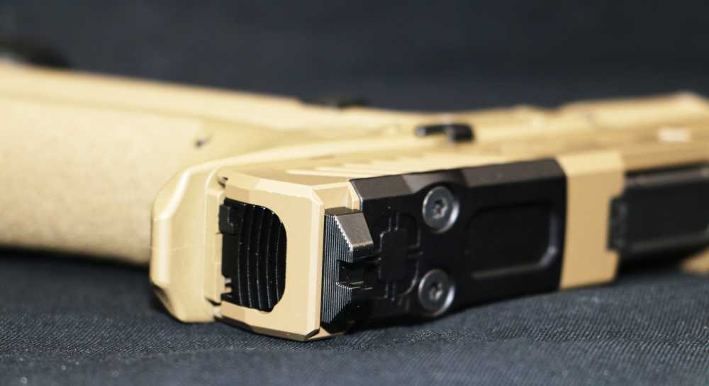 NEW! Shadow Systems XR920 Elite Patriot Optic FDE Pistol -img-12