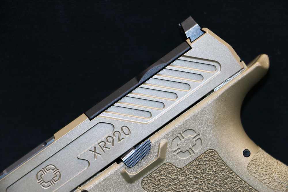 NEW! Shadow Systems XR920 Elite Patriot Optic FDE Pistol -img-3