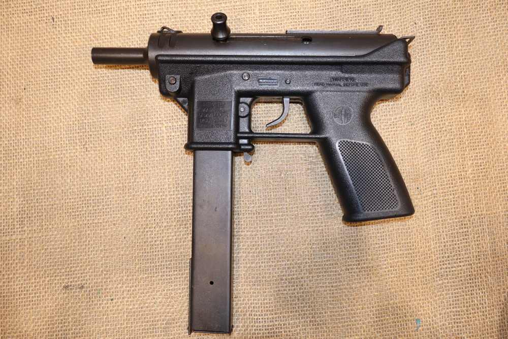 Intratec Mod. AB-10 9mm Semi Auto Pistol with Stick Mag-img-0