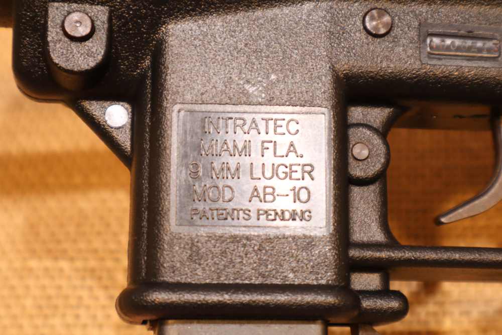 Intratec Mod. AB-10 9mm Semi Auto Pistol with Stick Mag-img-1