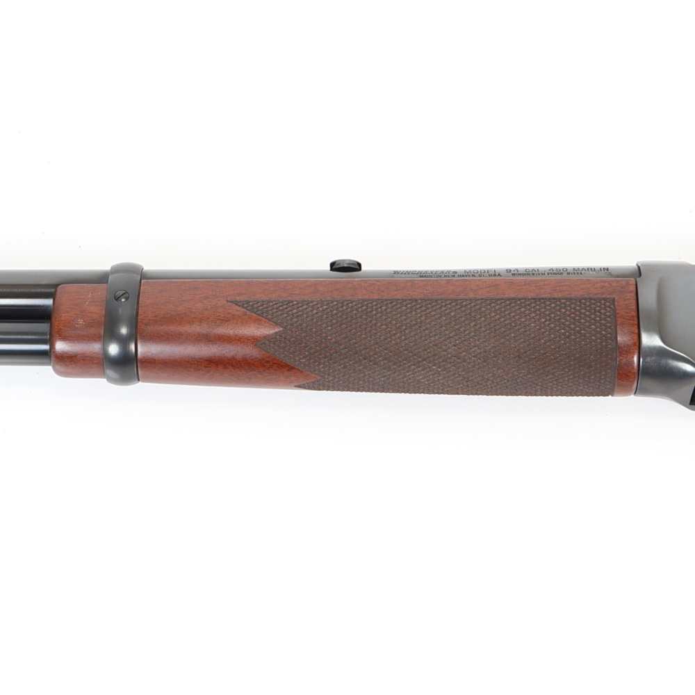 Winchester 94 Timber Carbine, 450 Marlin 18” Ported Blued/Wood VERY NICE!-img-9