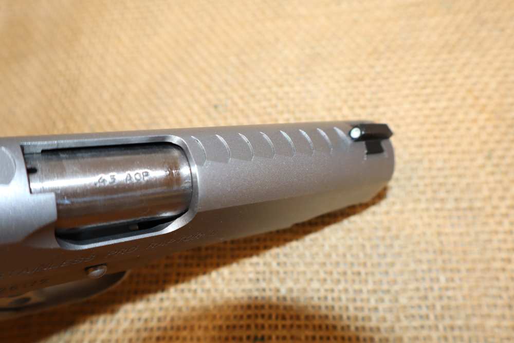 Stainless 1911 PRO RAPTOR II 45 acp Semi Auto Pistol in Factory Box -img-8