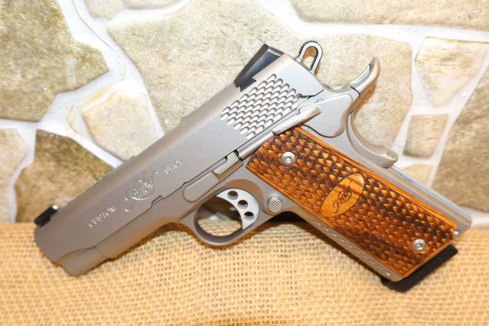 Stainless 1911 PRO RAPTOR II 45 acp Semi Auto Pistol in Factory Box -img-2