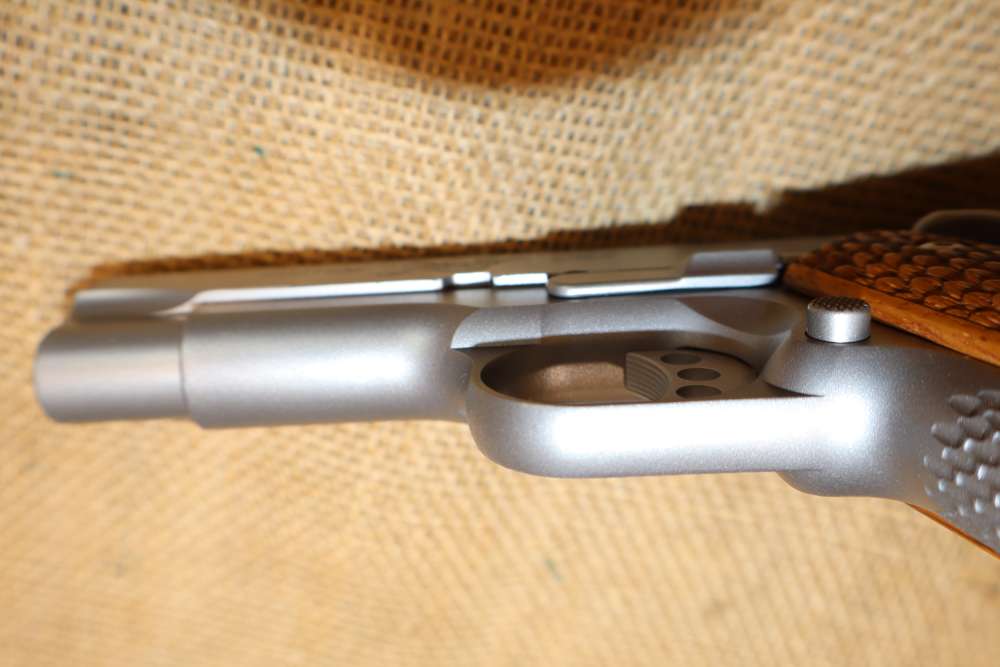 Stainless 1911 PRO RAPTOR II 45 acp Semi Auto Pistol in Factory Box -img-11