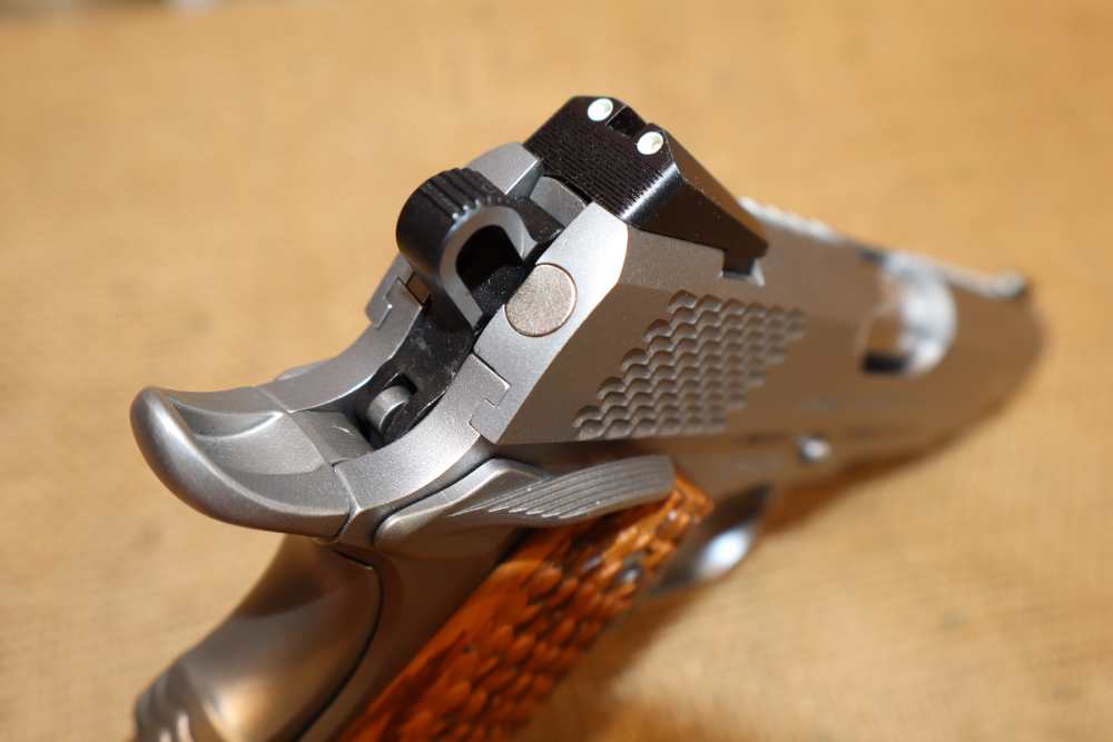 Stainless 1911 PRO RAPTOR II 45 acp Semi Auto Pistol in Factory Box -img-7