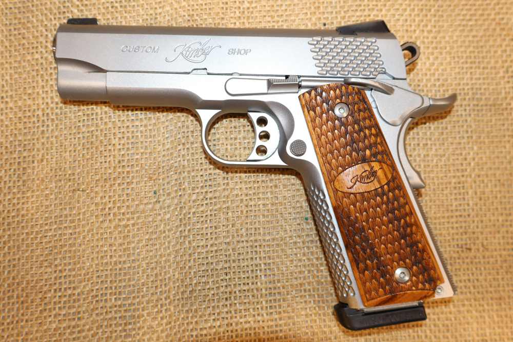 Stainless 1911 PRO RAPTOR II 45 acp Semi Auto Pistol in Factory Box -img-5