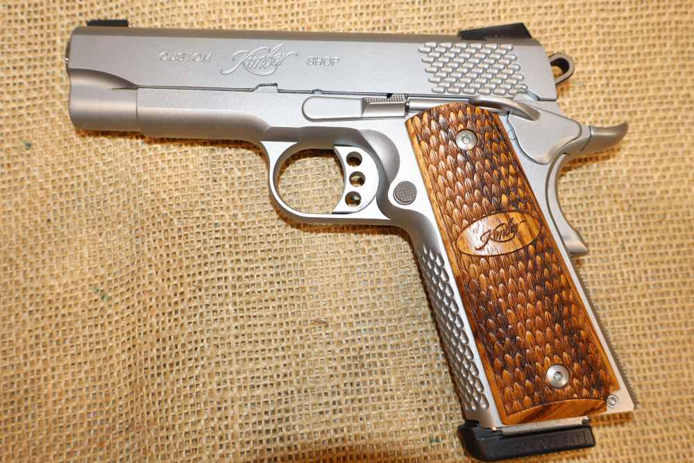 Stainless 1911 PRO RAPTOR II 45 acp Semi Auto Pistol in Factory Box -img-6