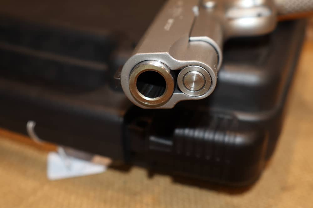 Stainless 1911 PRO RAPTOR II 45 acp Semi Auto Pistol in Factory Box -img-17