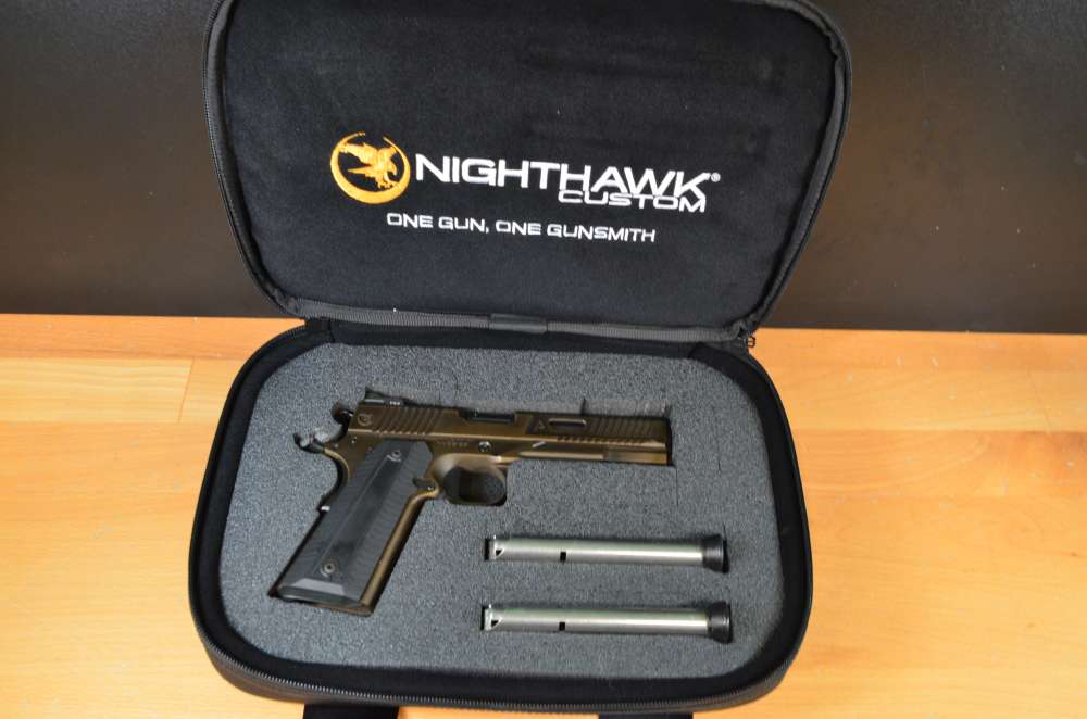 Nighthawk Custom Agent 2 .45 ACP Pistol, 8+1 Capacity, 5" Battleworn Bronze-img-4