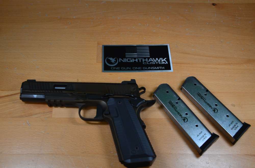 Nighthawk Custom Agent 2 .45 ACP Pistol, 8+1 Capacity, 5" Battleworn Bronze-img-5