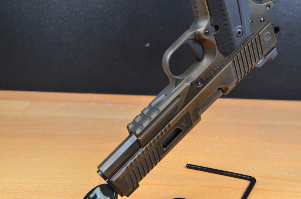 Nighthawk Custom Agent 2 .45 ACP Pistol, 8+1 Capacity, 5" Battleworn Bronze-img-41
