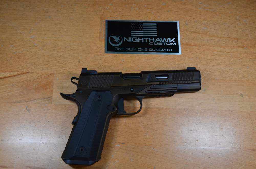 Nighthawk Custom Agent 2 .45 ACP Pistol, 8+1 Capacity, 5" Battleworn Bronze-img-6