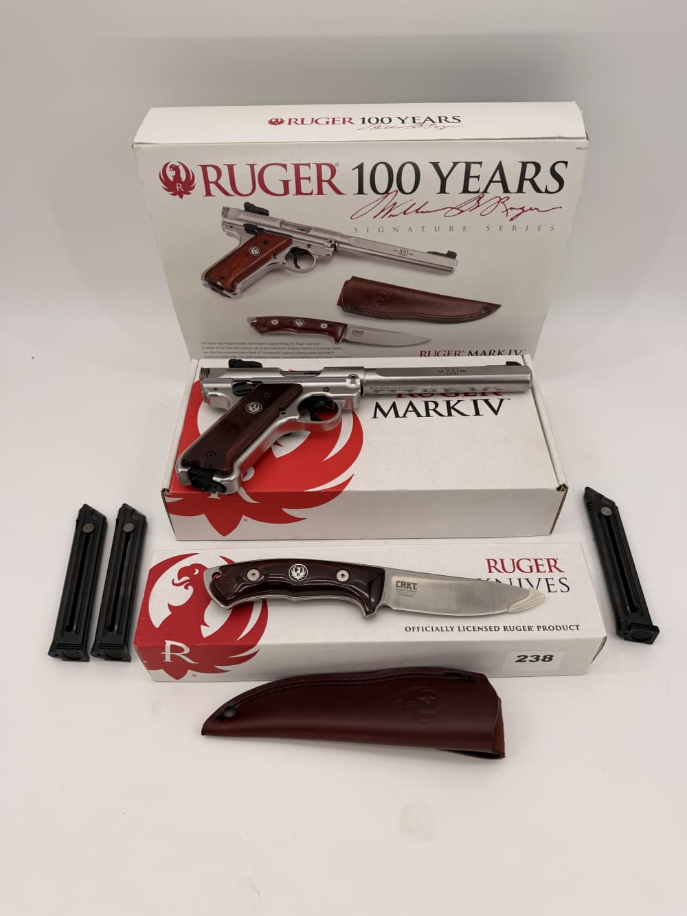 RUGER MARK IV SIGNATURE 100TH YEAR ANNIVERSARY -img-0