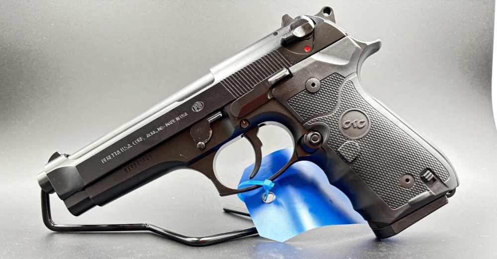  Crimson Trace Laser Grips w/ Beretta 92FS 9mm15+1 -img-1