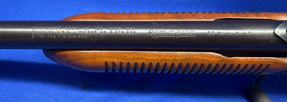 Remington, Model 572 Fieldmaster, Pump Action Rifle, .22S/L/LR 22.75" -img-7