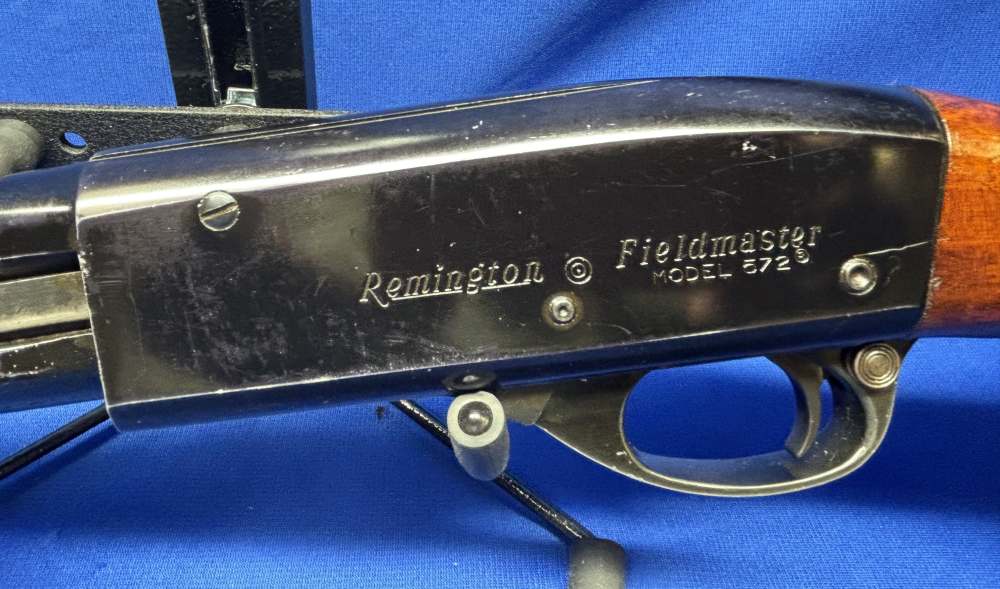 Remington, Model 572 Fieldmaster, Pump Action Rifle, .22S/L/LR 22.75" -img-6