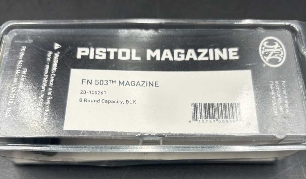  FN 503  8 Rd Magazines 9mm  20-100261 BOSS OUT DEAL -img-1