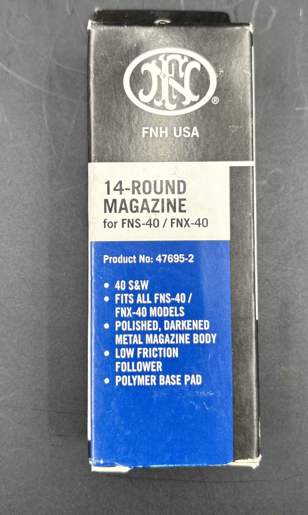 FN FNS-40/FNX-40 14Rd Black Magazine (47695-2)-img-0