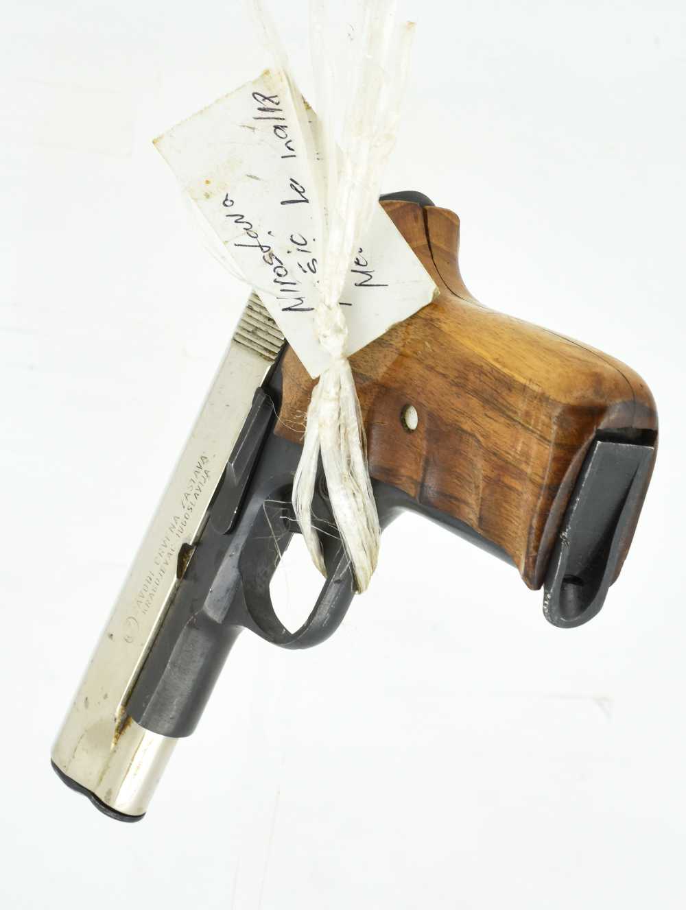 Zastava Yugoslavian M88 9mm Luger Blued & Nickel Steel Service Pistol like -img-4