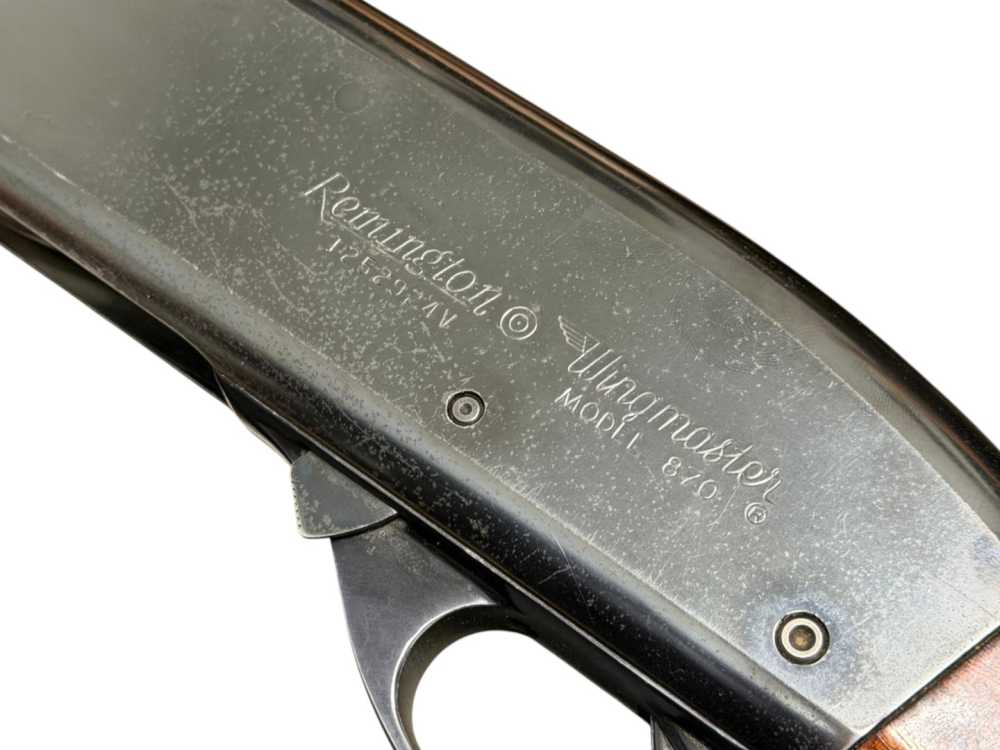 Remington 870 Wingmaster 12 GA 30" Vent Rib Pump Shotgun Rem Walnut 2 3/4"-img-8