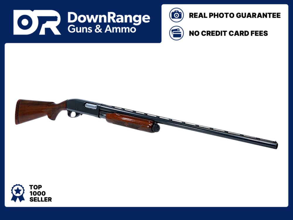 Remington 870 Wingmaster 12 GA 30" Vent Rib Pump Shotgun Rem Walnut 2 3/4"-img-0