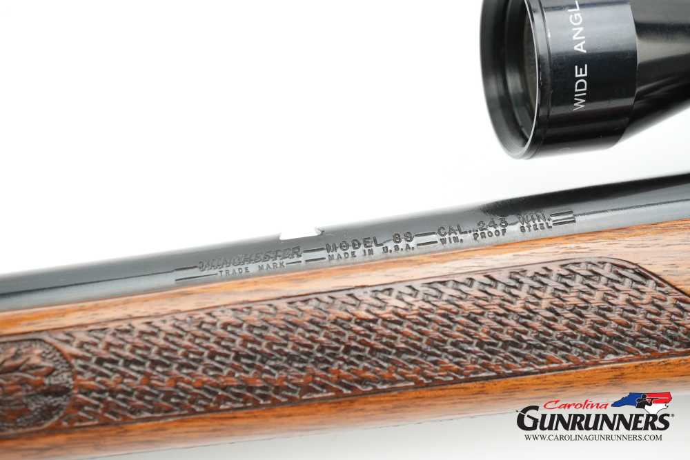 1967 Winchester Model 88 Deluxe Lever Action Rifle .243 22" Broken Stock-img-9