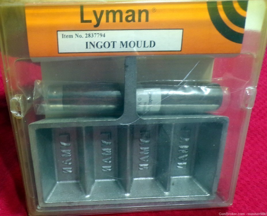 Lyman Lead Ingot Mould, Multiple 2837794-img-0