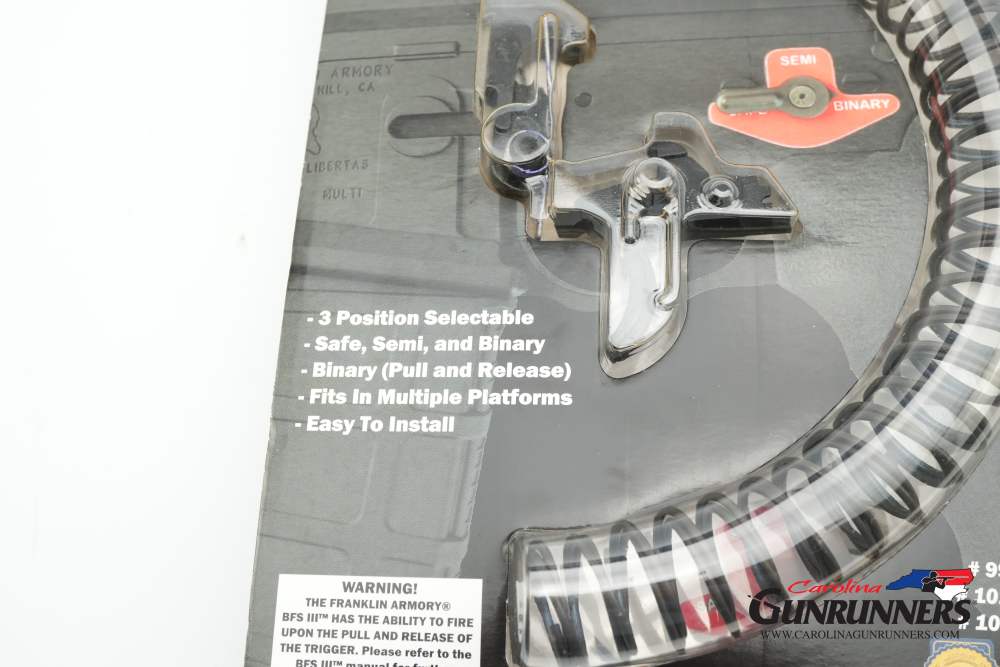 Franklin Armory BFSIII Binary Firing System Trigger Kit for AR-15-img-2