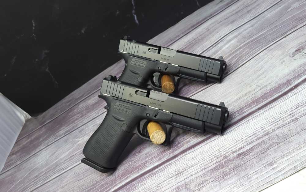 “RARE PACKAGE” Two Consecutive Serial Numbered Glock 48 MOS Pistols-img-0