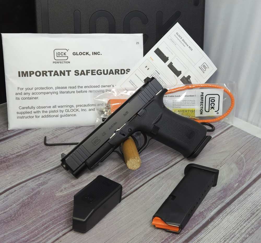 “RARE PACKAGE” Two Consecutive Serial Numbered Glock 48 MOS Pistols-img-2