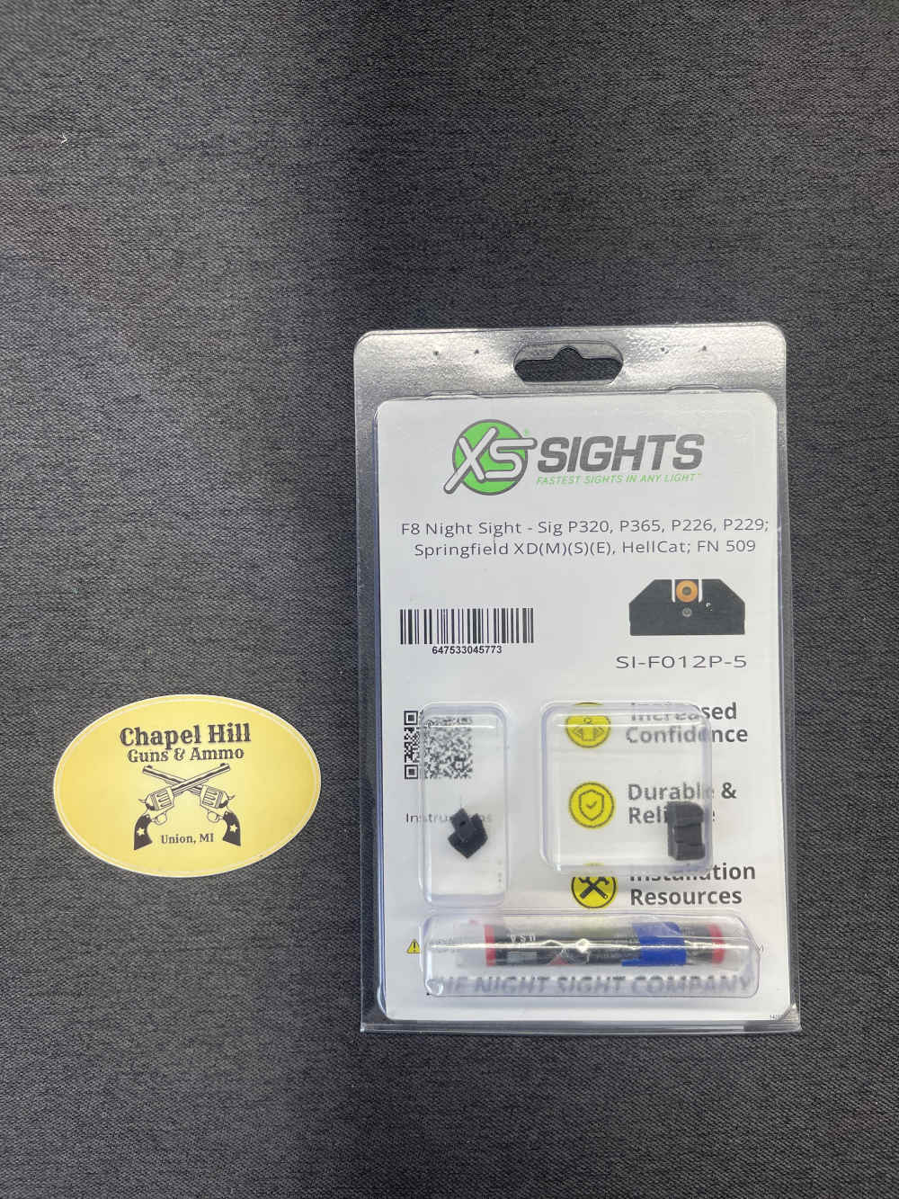 XS Sights night sights for Sig P320, 365, 226, 229 + MORE-img-0