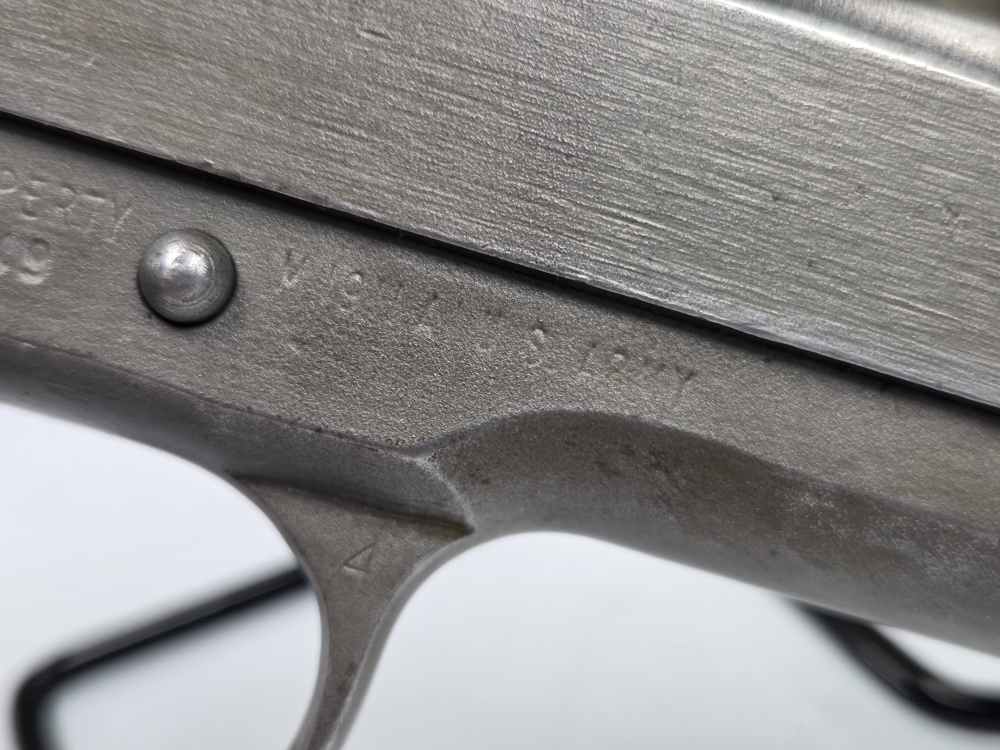 1945 WWII Remington Rand U.S. Army M1911 A1 .45ACP CMP Field Grade-img-4