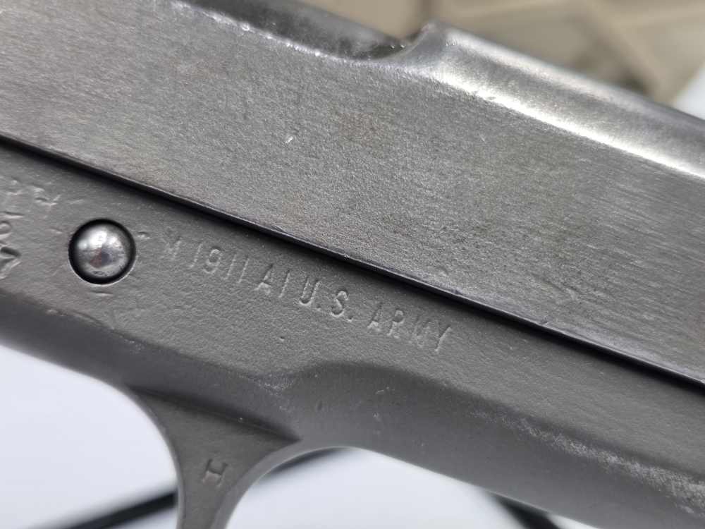 1945 WWII Remington Rand U.S. Army M1911 A1 .45ACP CMP Field Grade-img-5