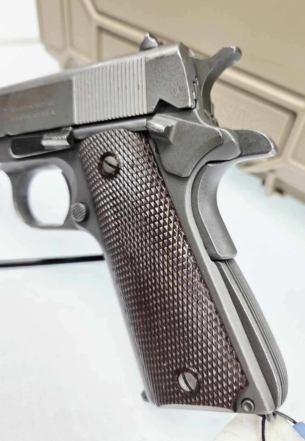 1945 WWII Remington Rand U.S. Army M1911 A1 .45ACP CMP Field Grade-img-9