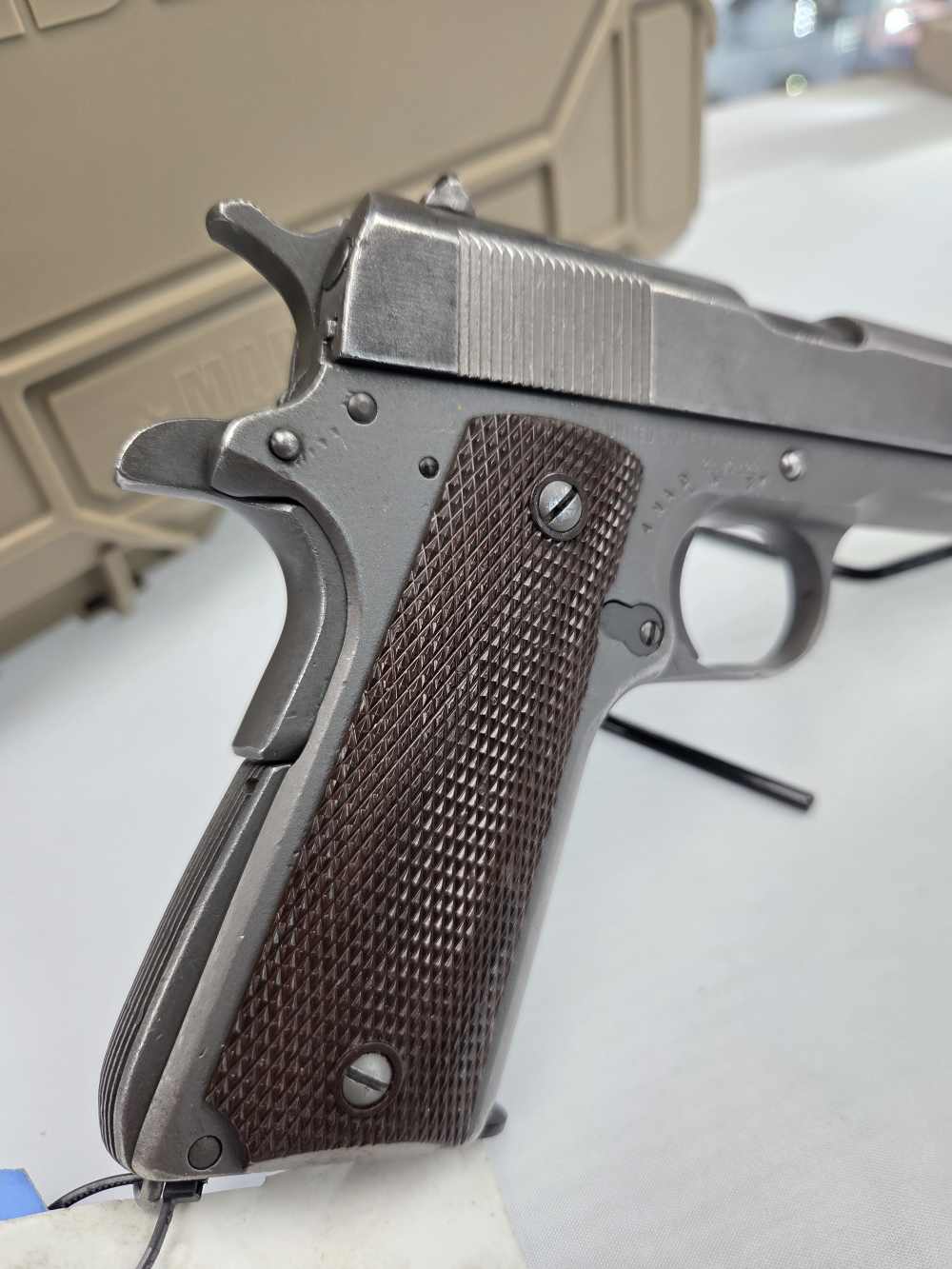 1945 WWII Remington Rand U.S. Army M1911 A1 .45ACP CMP Field Grade-img-6